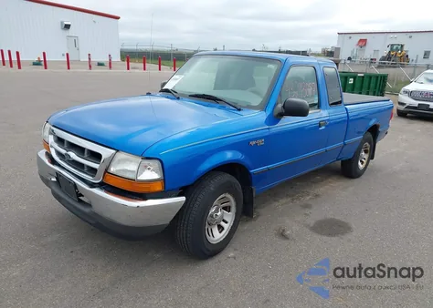 1999 Ford Ranger Xl/Xlt from USA, damaged, VIN 1FTYR14V0XPA76825